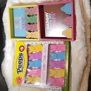 Peeps Lights And Shadow Boxes Bunnies And Chicks